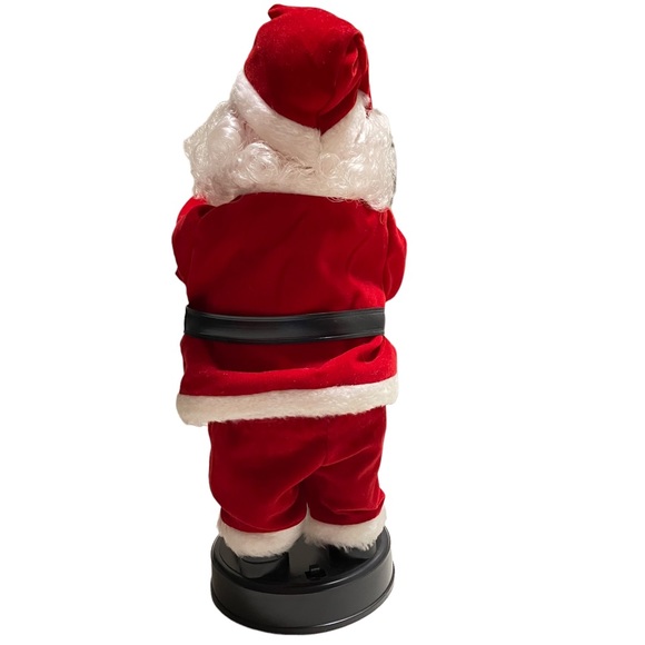 Vintage Musical Wiggle Santa 12" Sings Jingle Bells & Dances - Picture 5 of 11